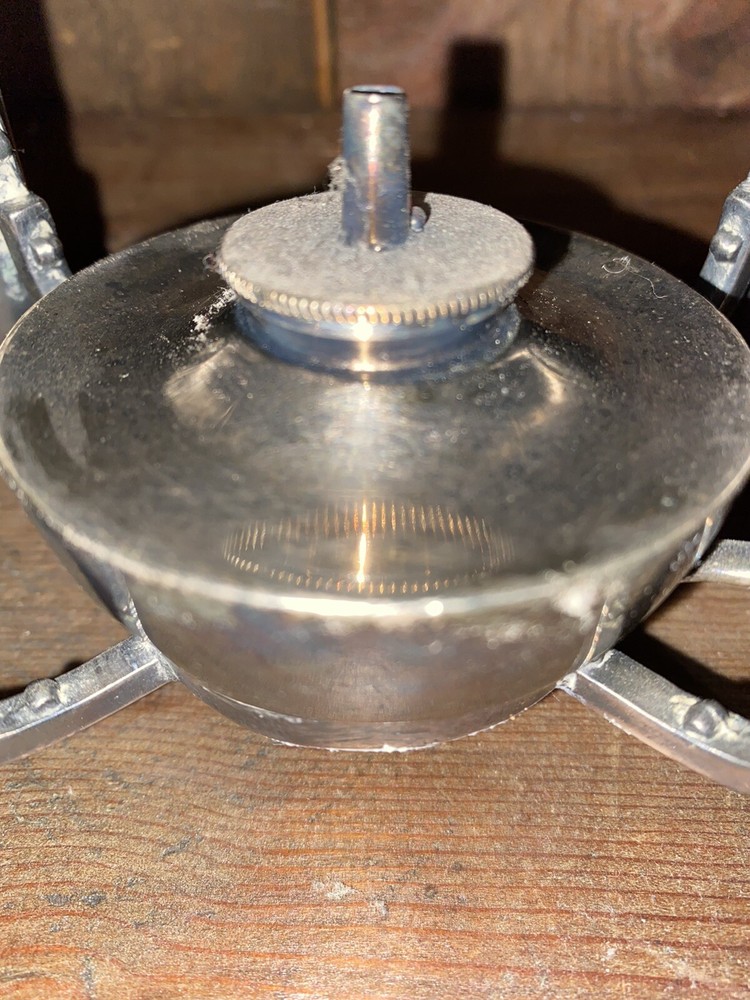 1876 Antique Silver Plate Samovar Meridan B.Company