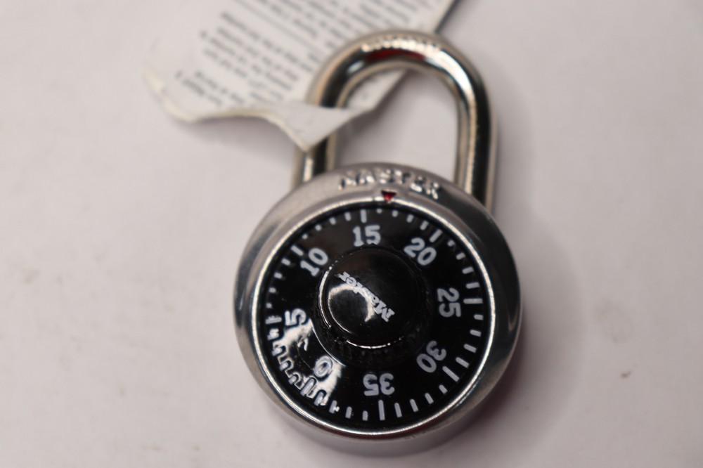 Master Lock Block Guard Combination Padlock