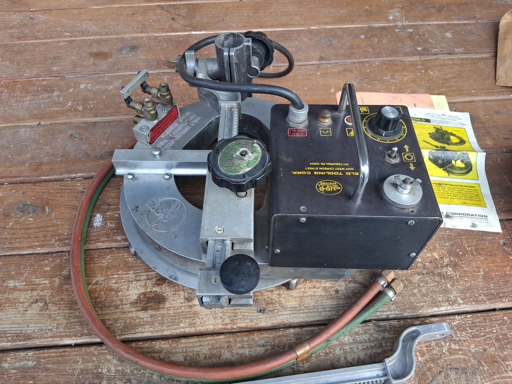 Bug-o Hob-o Circle Burning System Weld Tooling Corp