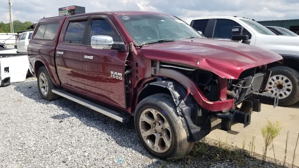 17 DODGE RAM 1500 CREW CAB DOOR ASSEMBLY FRONT RIGHT PASSENGER RED