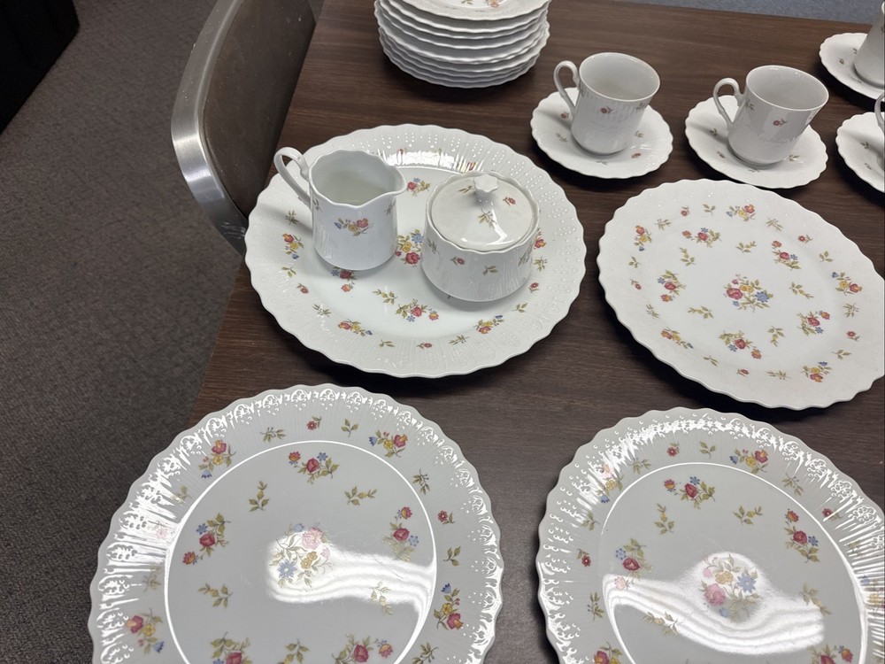 Paris By Wellin 53pcs Dinnerware Set Japan Floral