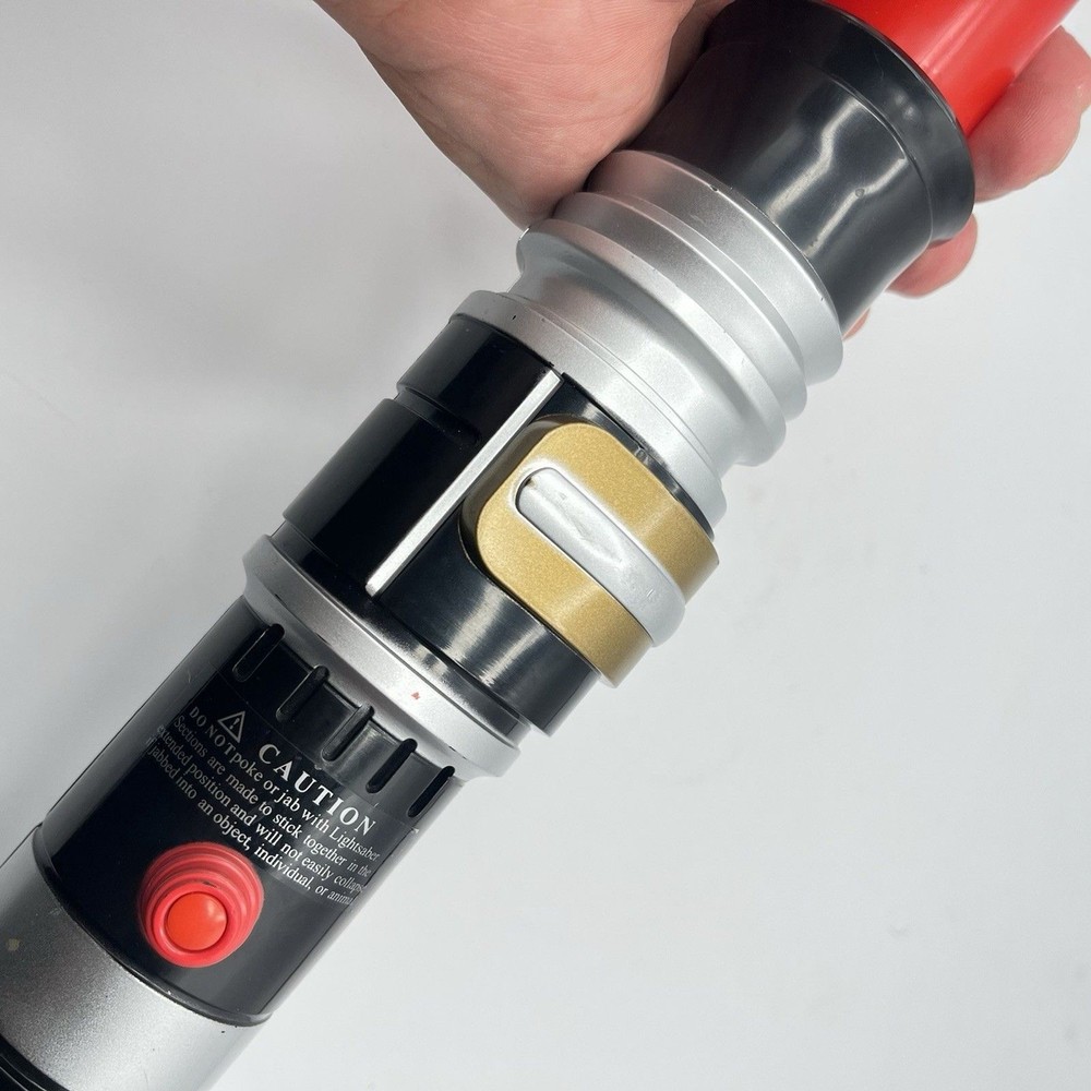 Star Wars Lightsaber Red 2009 lights sounds