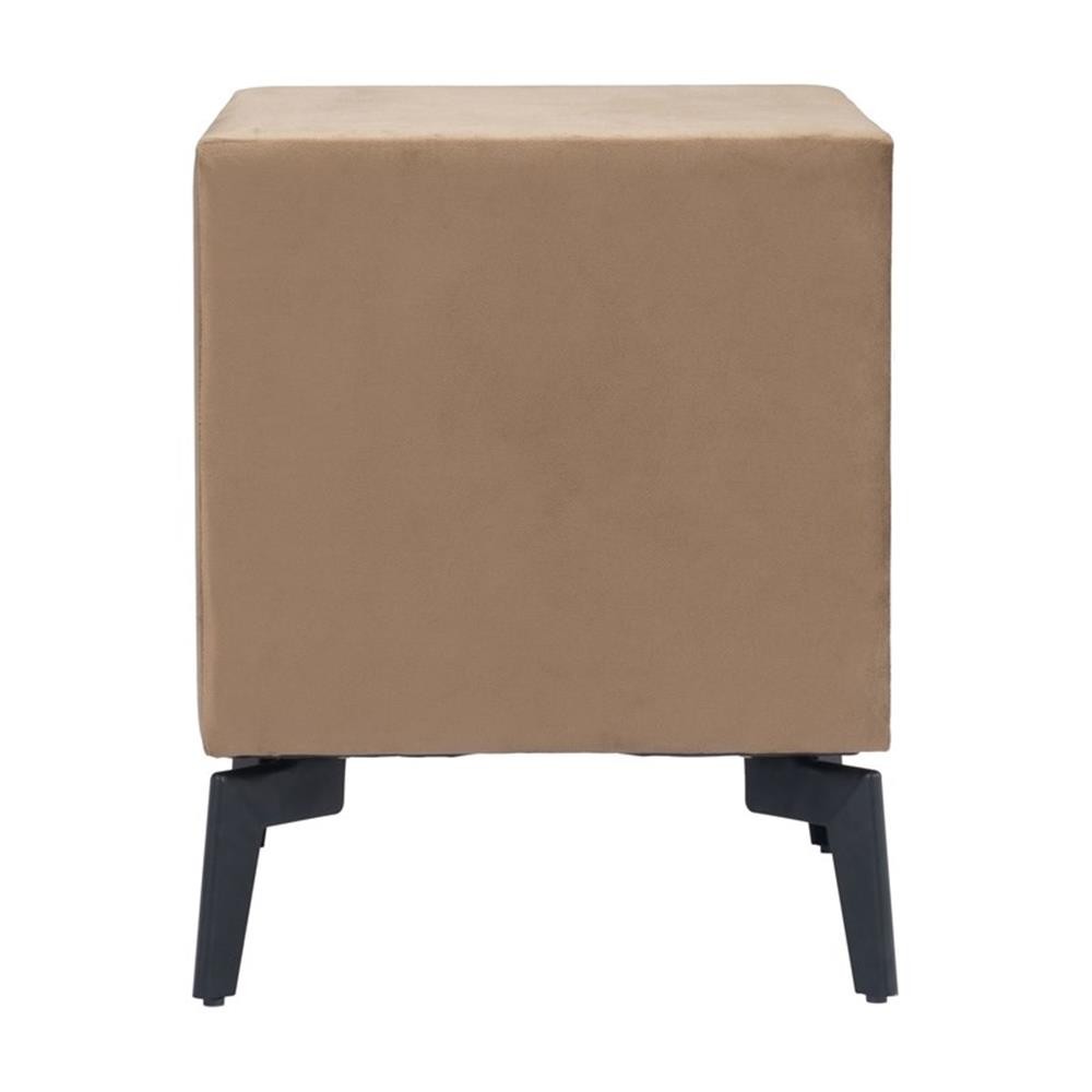 Pemberly Row Modern / Contemporary Engineered Wood Side Table Brown