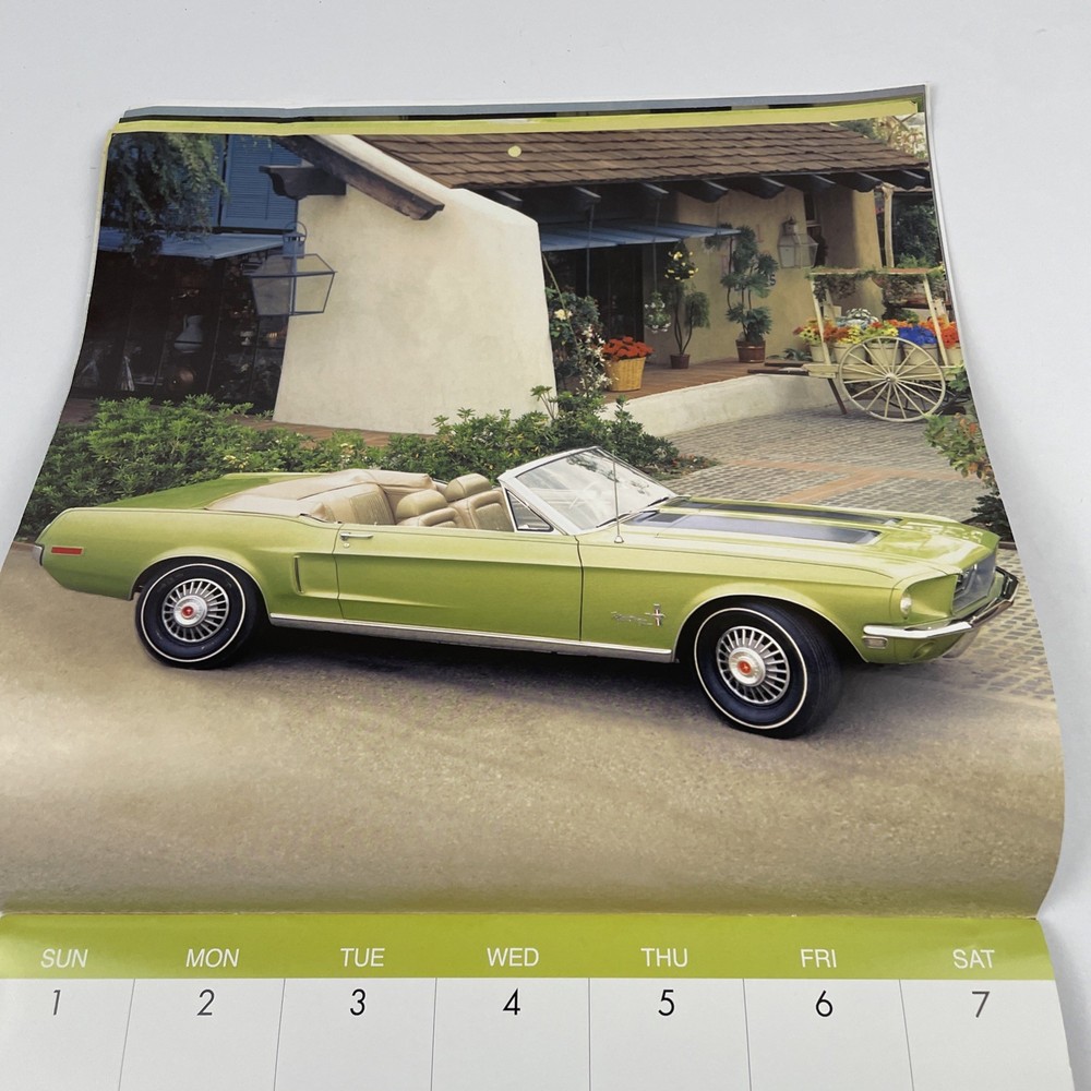 VINTAGE MUSTANGS - 2016 Wall Calendar