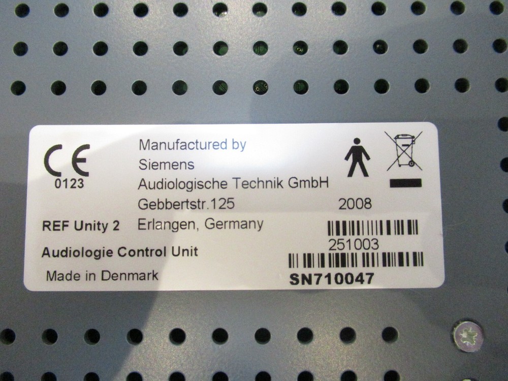 SIEMENS UNITY 2 AUDIOMETER AUDIOLOGY DIAGNOSTIC HEARING AID FITTING PC SYSTEM UK