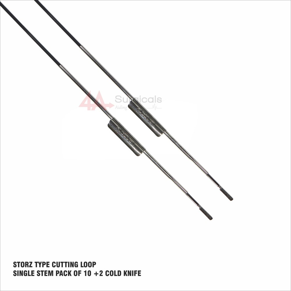 4A CUTTING LOOP SINGLE STEM PACK OF 10 +2 Cold Knife