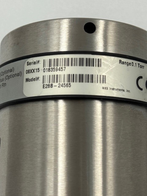 MKS Instruments E28B-24565 Range 0.1 Torr Baratron Etch Manometer Used
