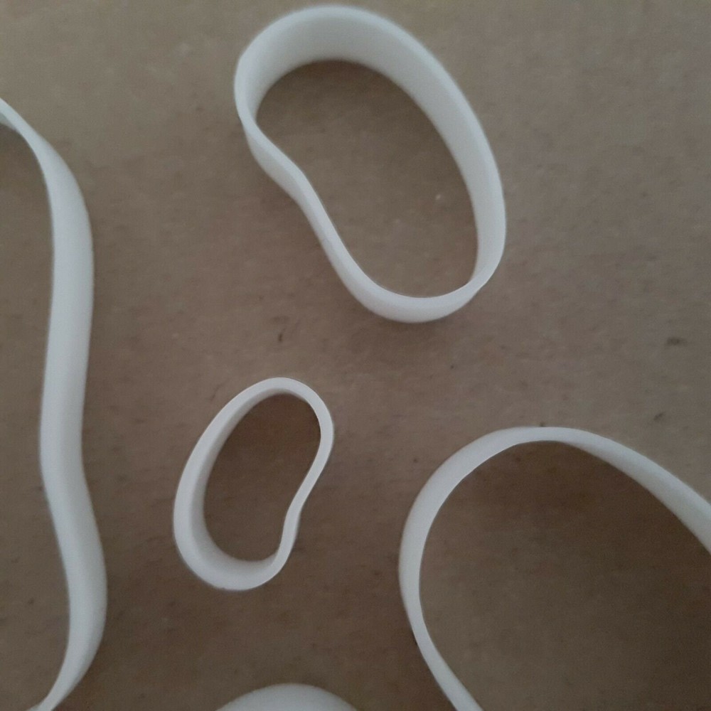 Bean Shape Mini Fondant Cutter Small Sugarcraft Icing Tiny Sharp Stencil Pastry