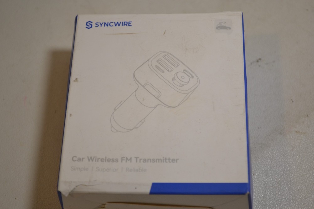 SYNCWIRE Car Wireless FM Transmitter Model: SW-XC725 BLACK