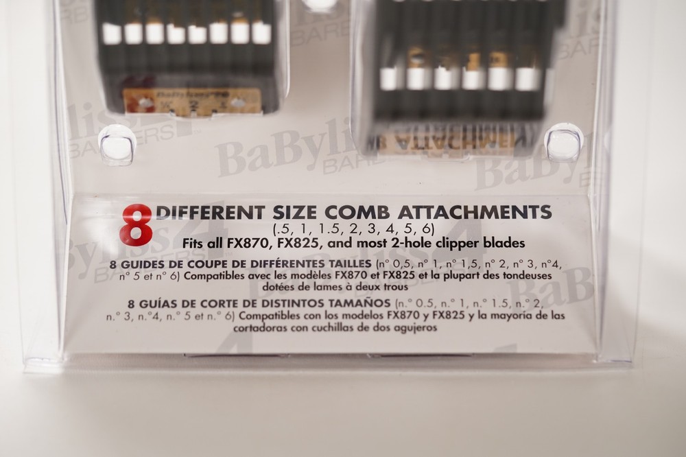 BaBylissPRO Premium Clipper Guards | FXPCG