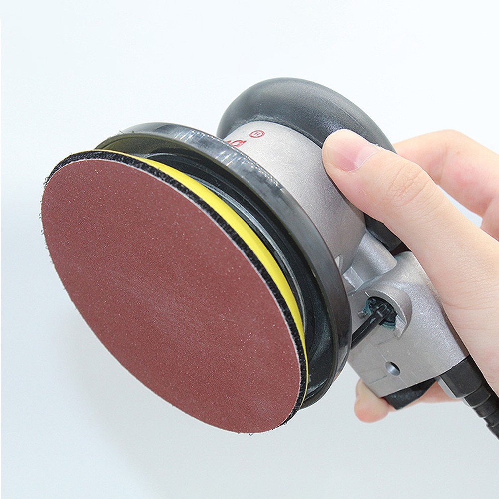 Hook & Loop 125mm 5 inch 5" Sanding Disc Orbital Plain Pad 40 Grit - 2000 Grit