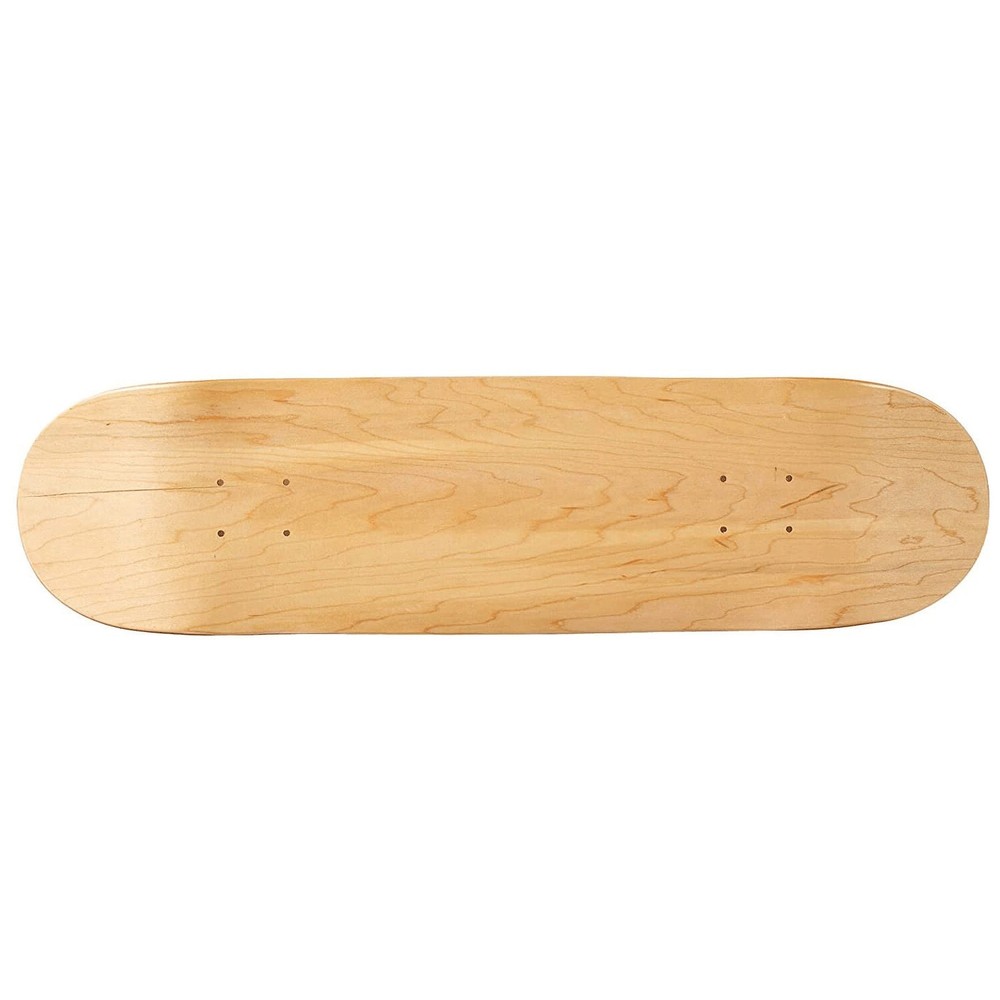 Moose Blank Skateboard Deck Natural 7.63"
