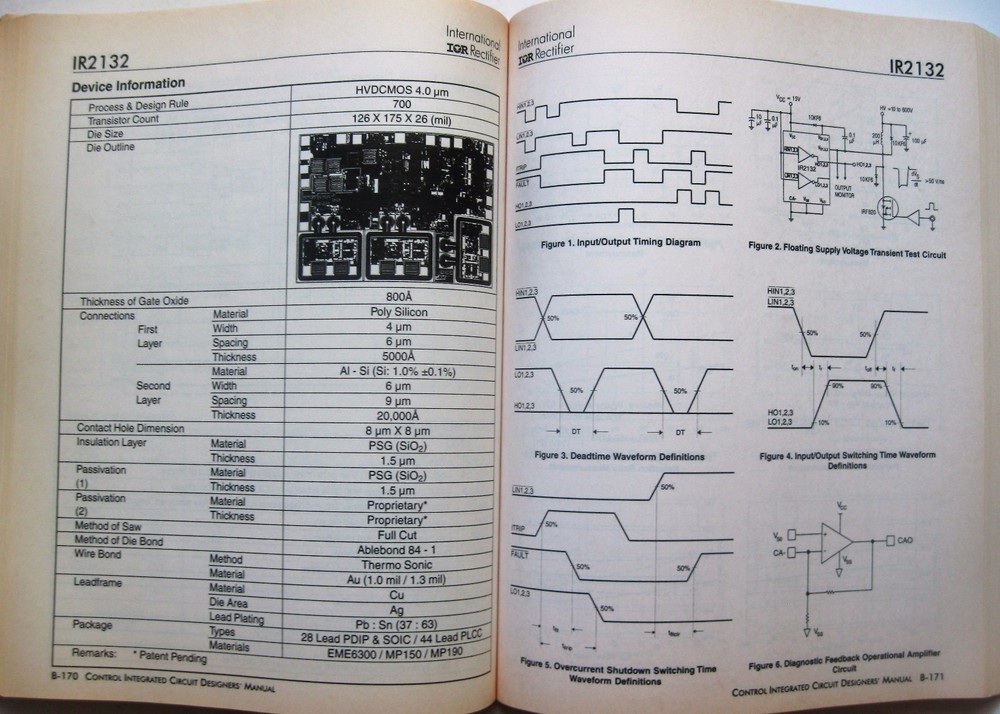 Control Integrated Circuits Designers Manual International Rectifier Electronics