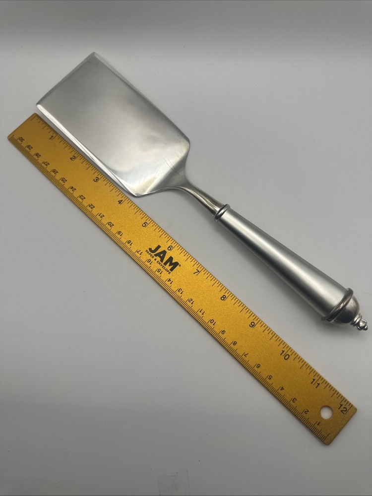 Towle Copenhagen Silverplate Lasagna Server Solid Piece 11" Original Box