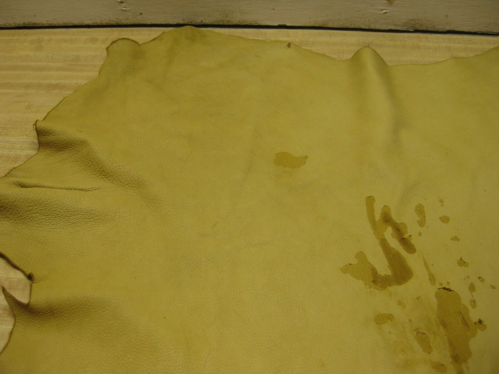 Gold Top Grain Deer Leather # 00007560 Row BB