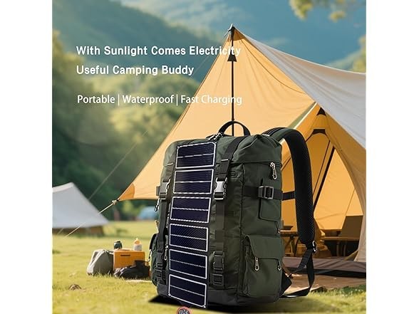 EYONGPV 14W Portable Solar Panel USB-C Output