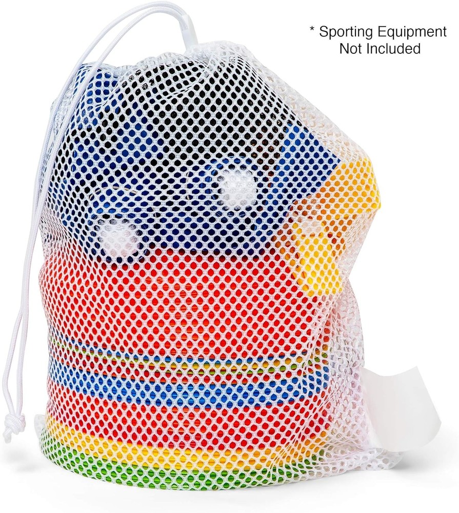 Heavy-Duty Nylon Mesh Bag with Adjustable Drawstring: Versatile Storage Solution