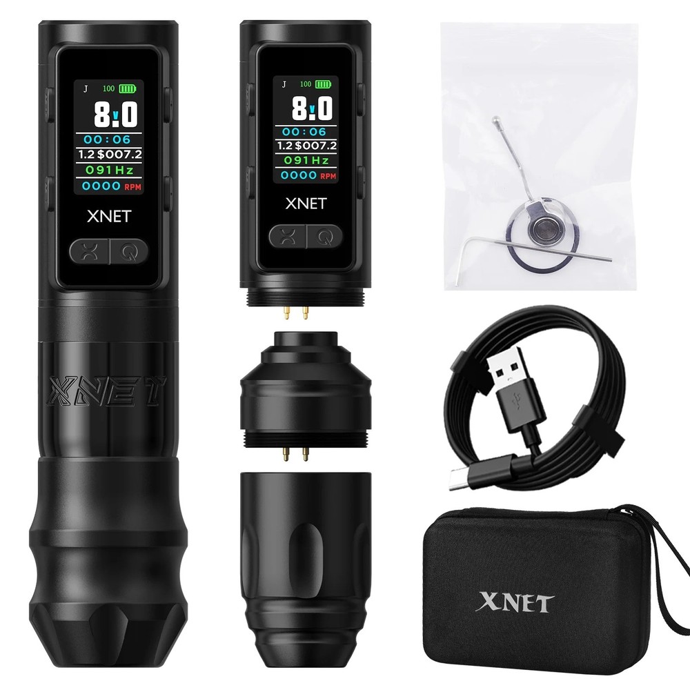 XNET Claws Max Wireless Tattoo Machine Rotary Brushless Motor Multi-function