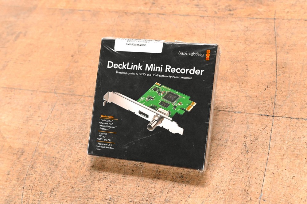 Blackmagic Design DeckLink Mini Recorder PCIe Card CG01S9N