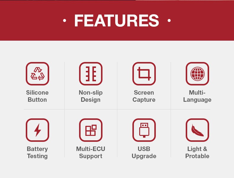 YA201 OBD2 Car Diagnostic Code Reader Fault Scanner Tool Tester Same as CR3001