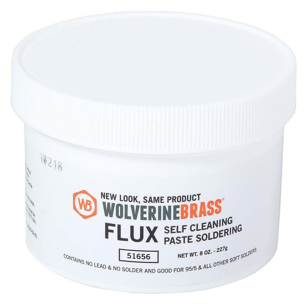 PPG 51656 for Wolverine Brass 51656 Solder Flux, 1/2 Lb, Lead-Fr