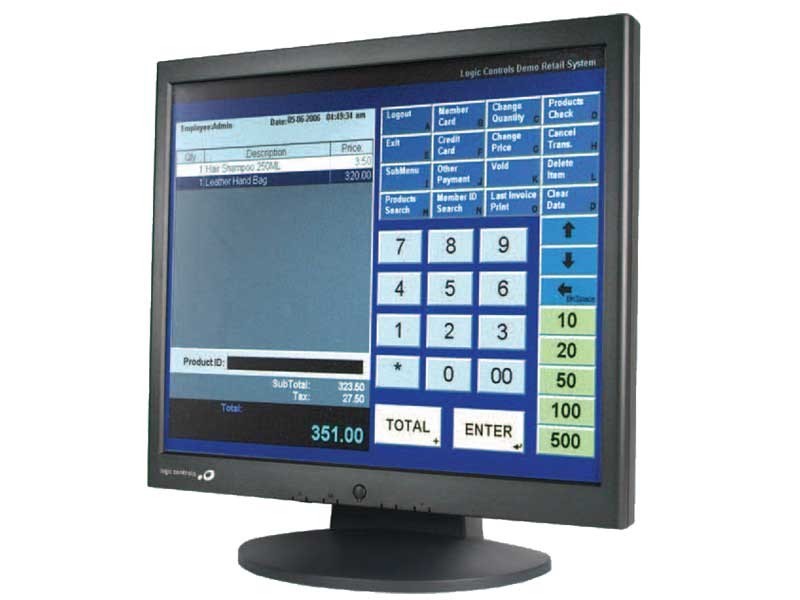 Logic Controls 17" LCD Touchscreen LE1017-j