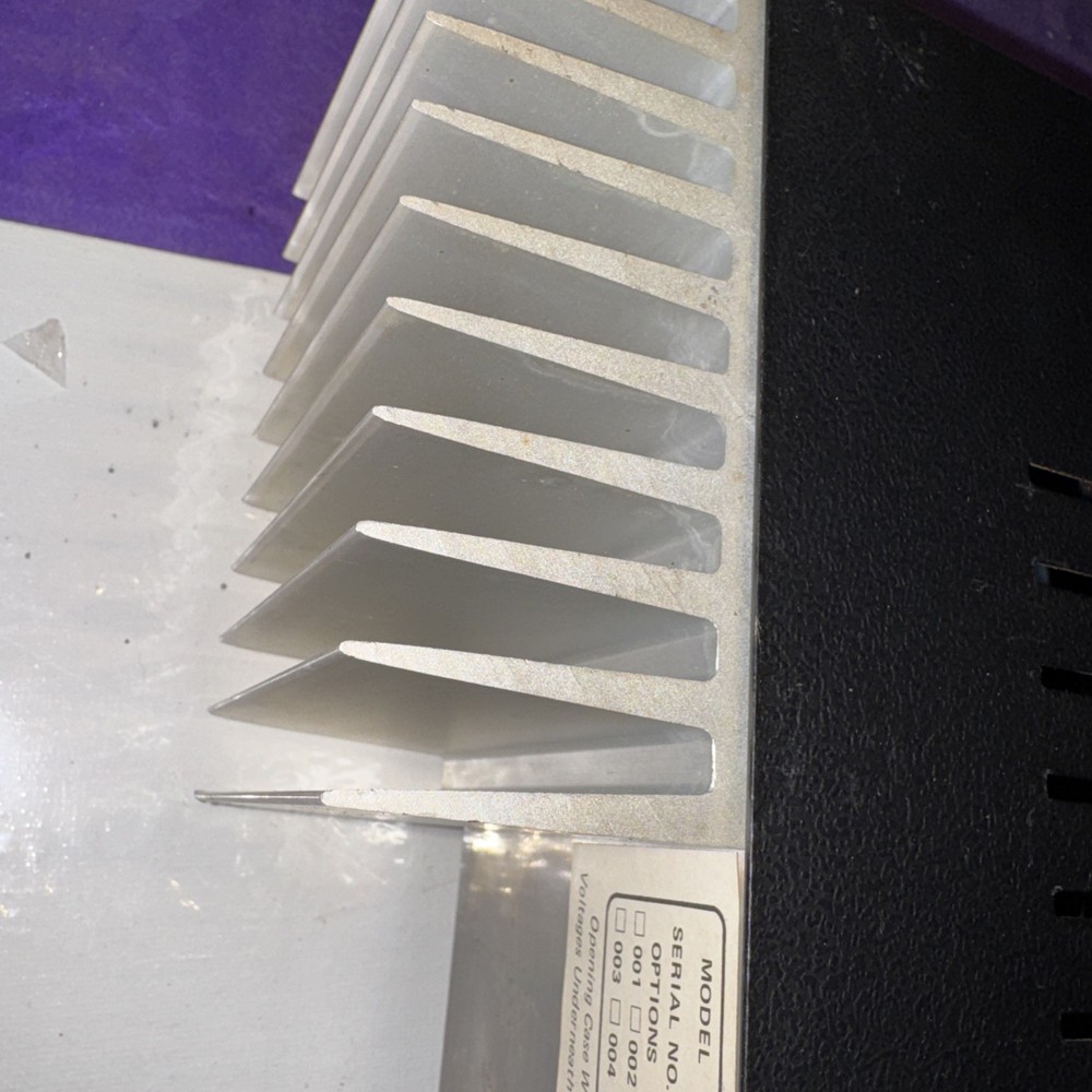 Vintage - Electronic Regulated POWER SUPPLY - Solid State -short Circuit Proof