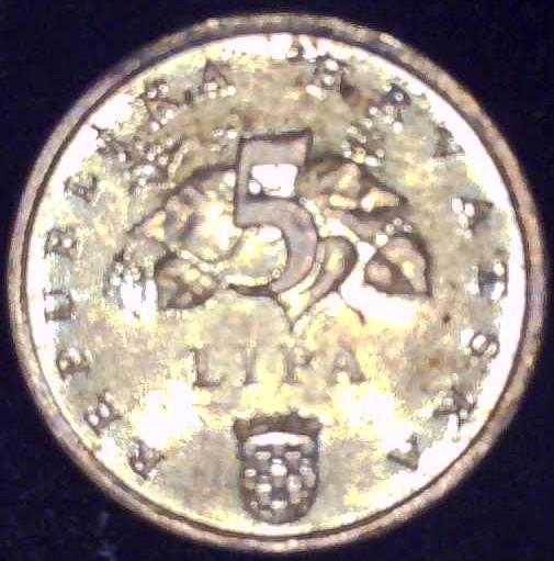 Croatia - 1999 - 5 Lipa