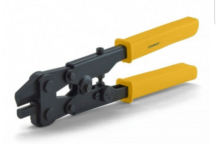 PEX Decrimper Decrimping Crimp Ring Remover Tool 1/2", 3/4", 1"PEX Crimp Size