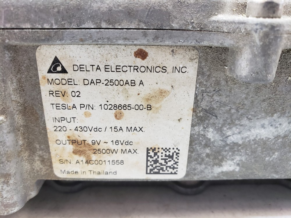 ✅ 2012-2016 OEM Tesla Model S DC-DC Converter Module Unit DELTA 2.5kW