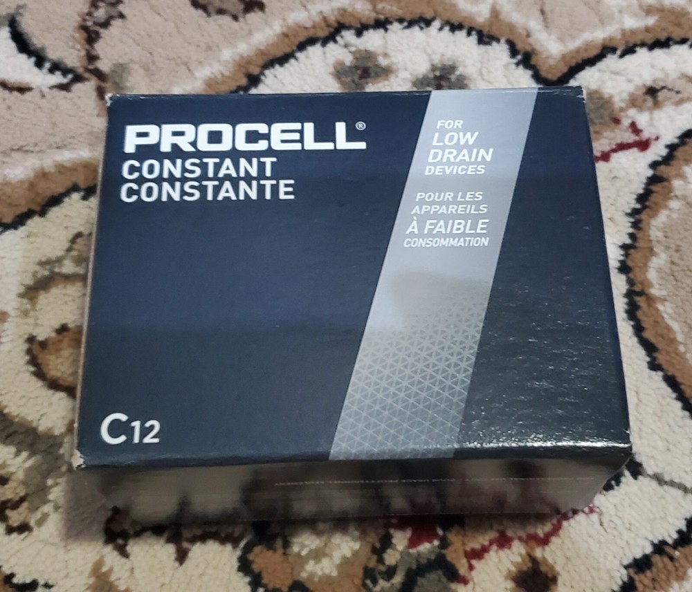 Duracell Procell Alkaline Batteries C 12/Box PC1400