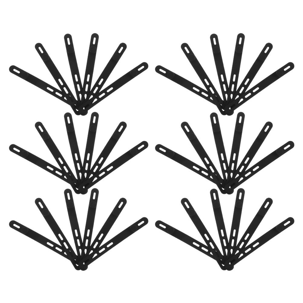 40 Pcs Silicone Cable Ties Reusable Charging Organizer Cord Data