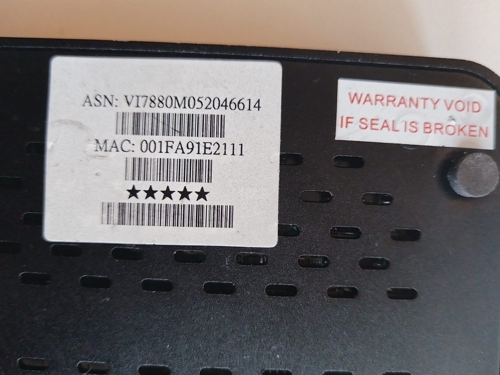 UNTESTED TFC Digital IPTV Set Top Box IPTV NO ADAPTER OR REMOTE