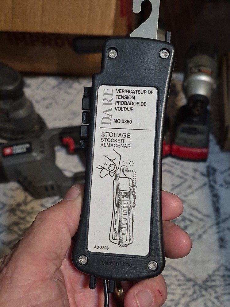 Electric Fence Tester Eight Light Voltage Indicator