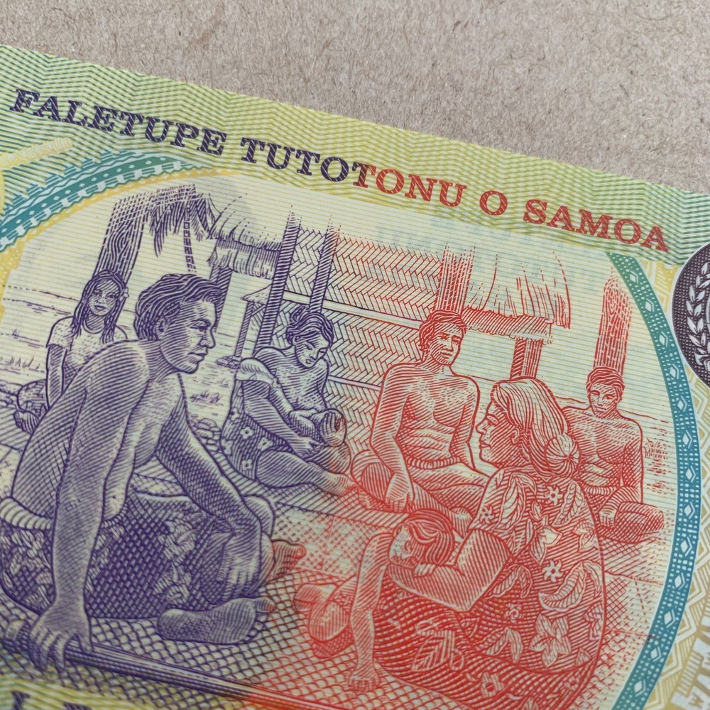 Western Samoa, 2 Tala Currency ND (2003) Commemorative Polymer Banknote