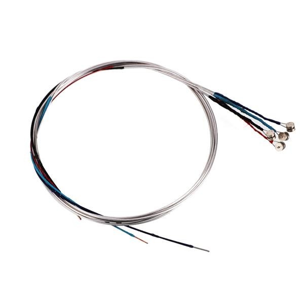 Violin Strings Set 3/4 4/4 Nickel Silver Wound Full Set Durable Replacement