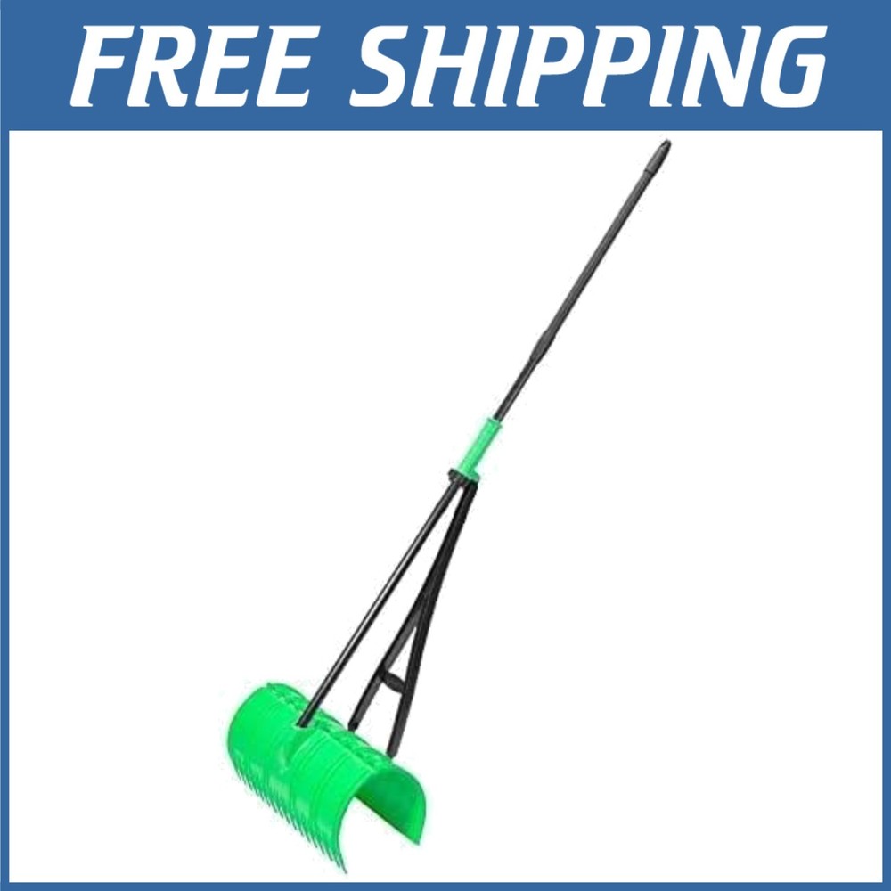 Easy Leaf Grabber & Rake for Lawns ― Back-Saving Gardening