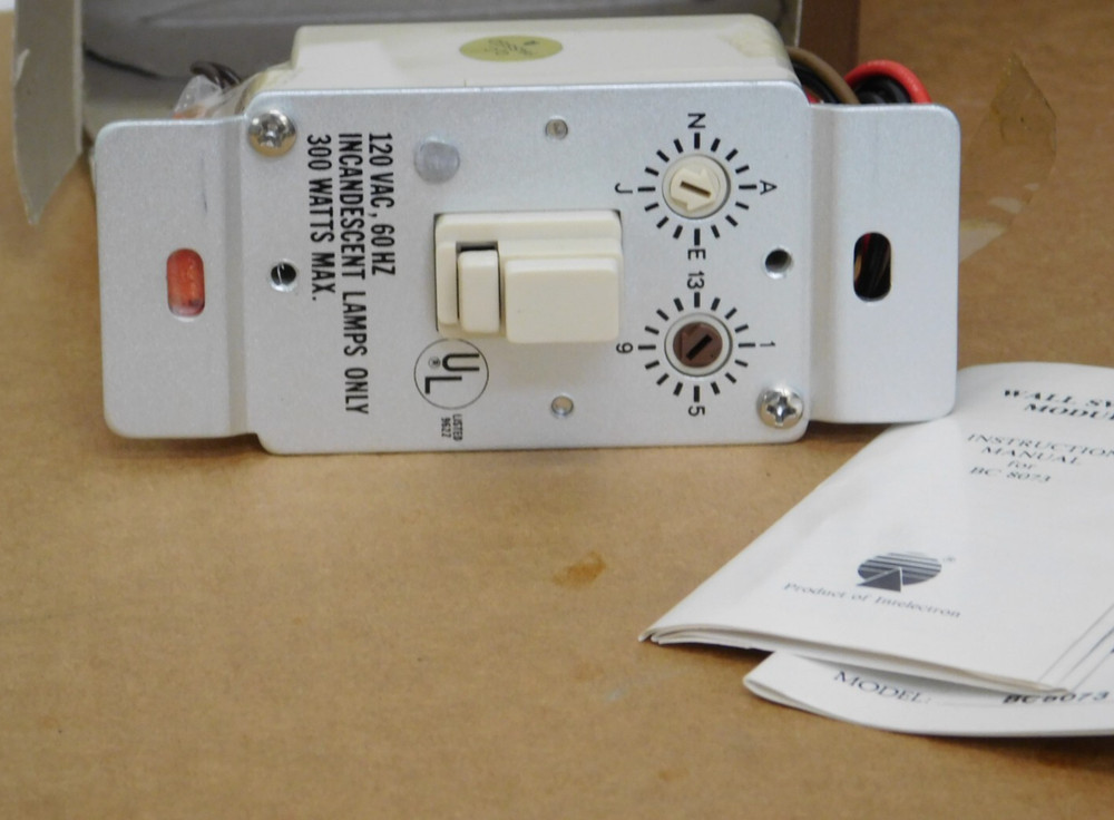 Intelectron Wall Switch BC 8073