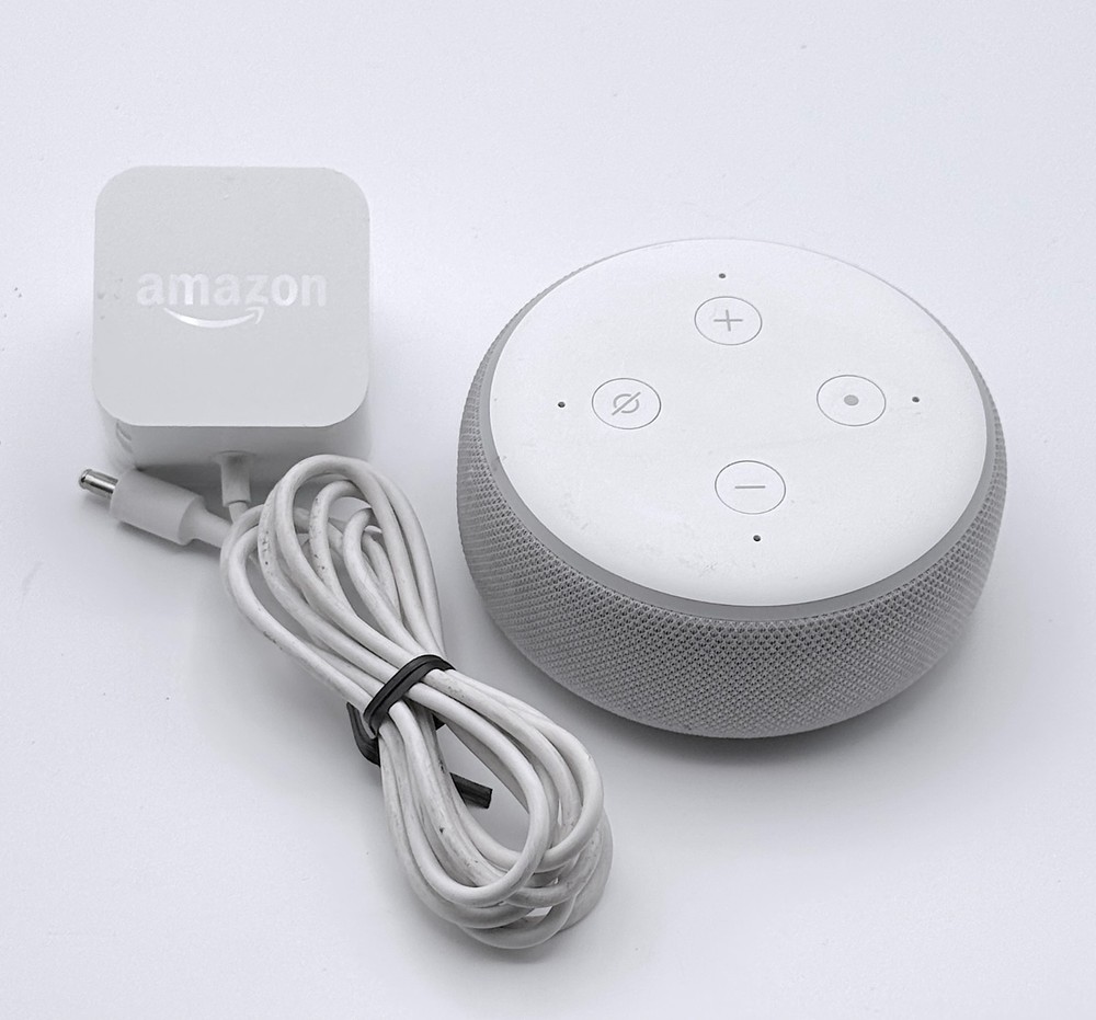 Amazon Echo Dot 3rd Generation Alexa Smart Speaker Model D9N29T Sandstone White