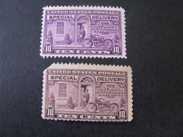 US Stamps Special Delivery Scott # E15 with Error?
