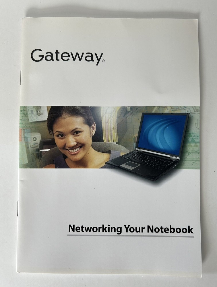Gateway Notebook Lot - User Guide, Networking & System Restoration Sealed Disk