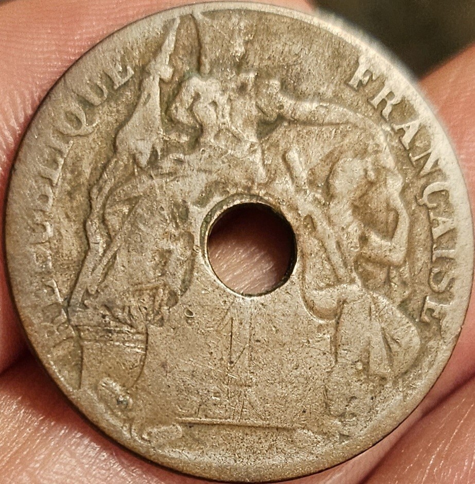 French Indochina 1 Cent 1920