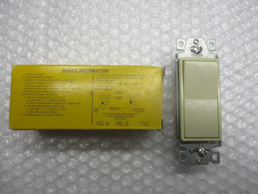 HUBBELL HBL2123I SWITCH NSMP