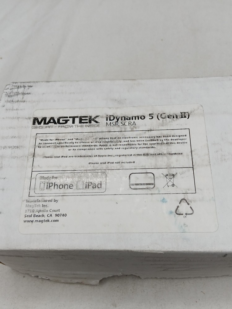 MAGTEK tDynamo 5 (Gen II) MSR SCRA