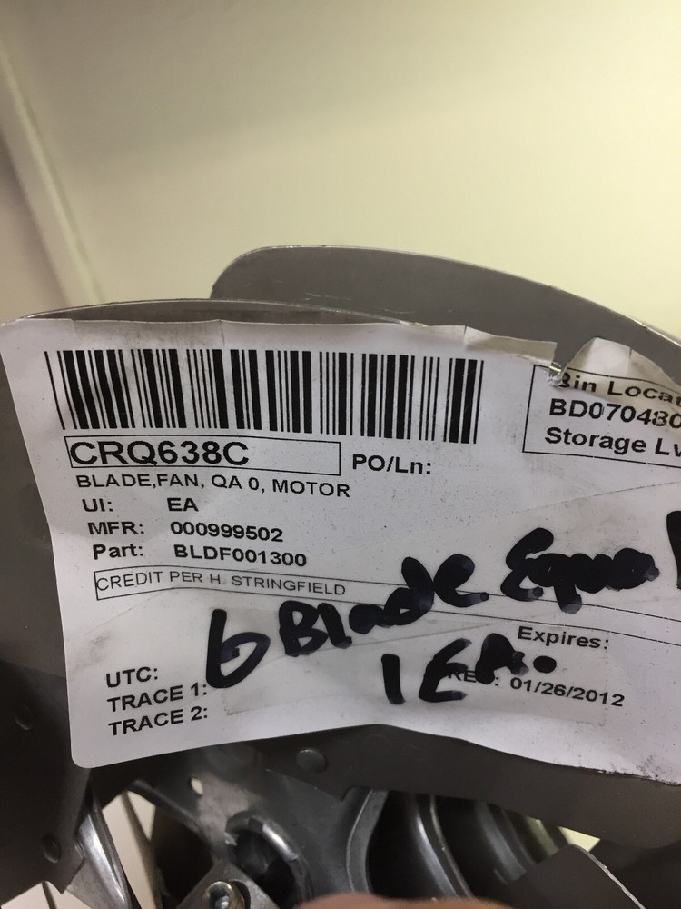 6 REVCOR Condenser Motor Fan Blade