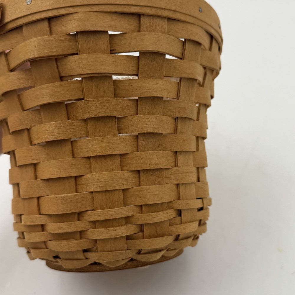 Longaberger Bouquet Basket w/ Protector Marked 2003