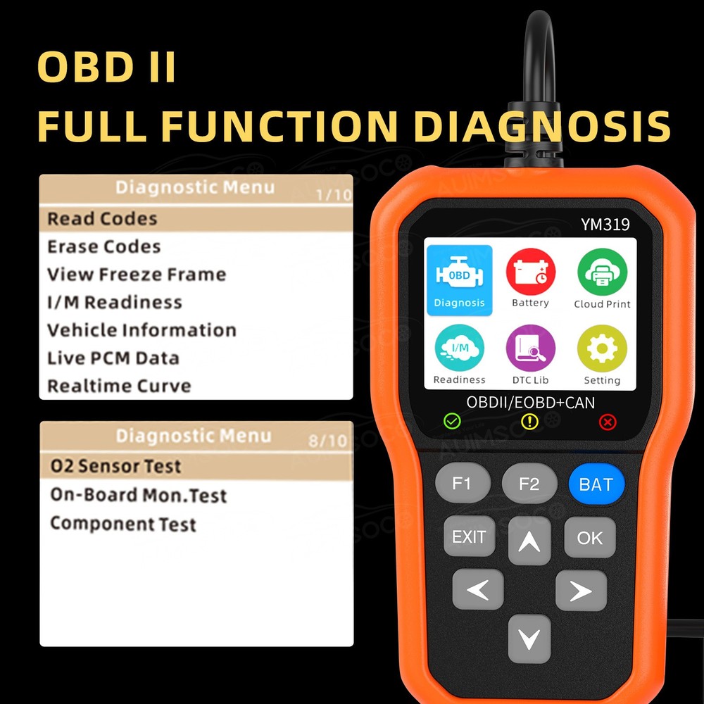 For Dodge Caravan Engines Full System Diagnostic Tool OBD2 Scanner