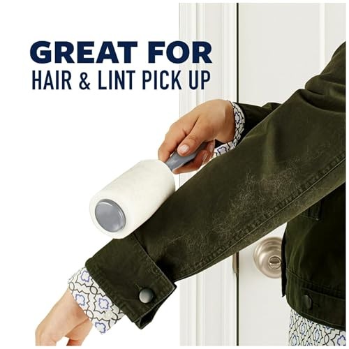 Scotch-Brite Everyday Clean Lint Roller Refills,6Roller Refills,420 Sheets,White