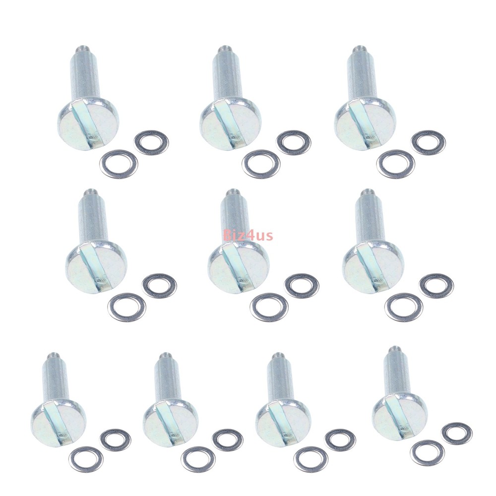10Pack Host Base Vertical Stand Bottom Screw Replacement For PS5 Game Machine