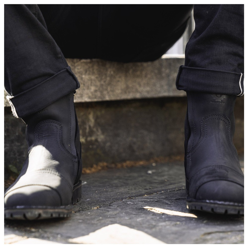 Belstaff Duration Waterproof Leather Boots - Black